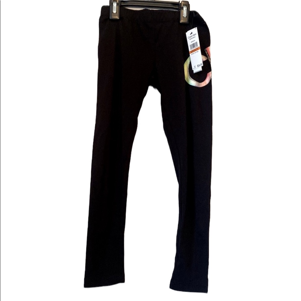 Calvin Klein Girls’ Black Leggings